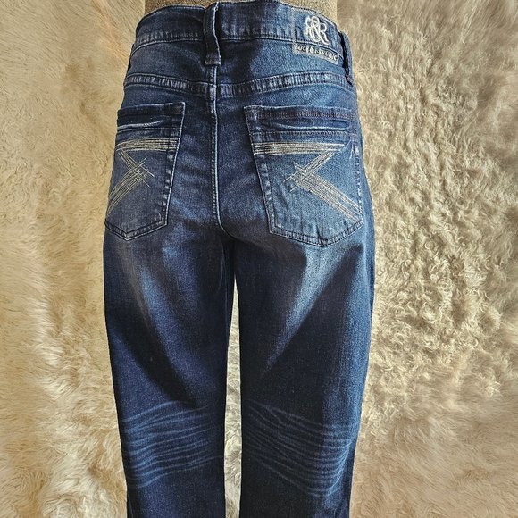 Rock & Republic Men's Blue Straight Legs Denim Jean W34/L30 - Picture 2 of 9